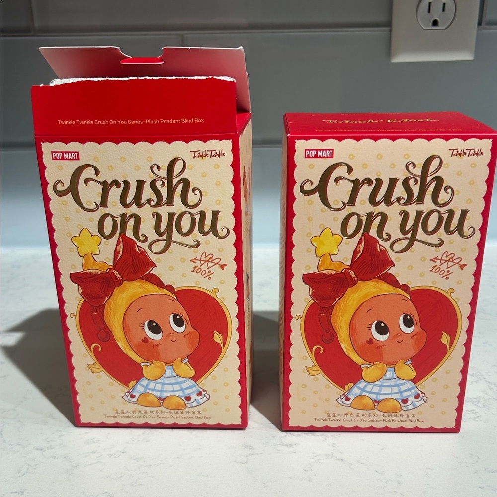 2 Crush On You Blind Box Plush Pendants